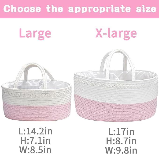ABenkle X-Large Diaper Caddy Organizer - Image 2