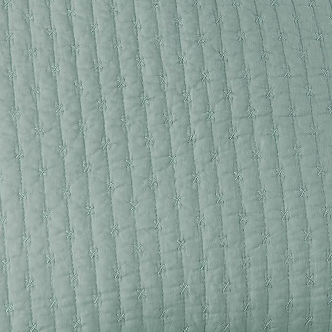 Levtex Home Cross Stitch Reversible Twin XL/Twin Quilt Set - Image 6