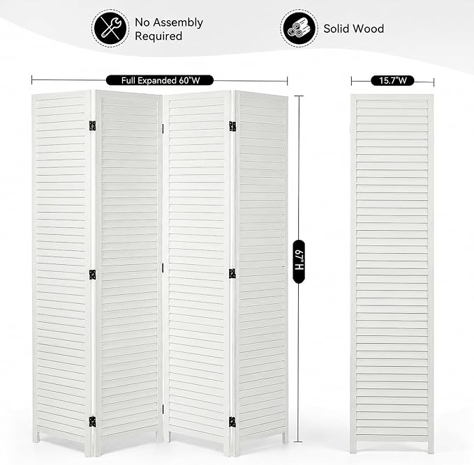 Wood Room Divider - Image 3
