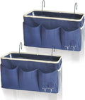 Bedside Caddy, Bedside Hanging Storage Organizer forBunk and Hospital Beds by SMALIGOLA