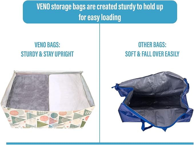 VENO 6 Pack Extra Large Heavy Duty Moving Bags - Image 5