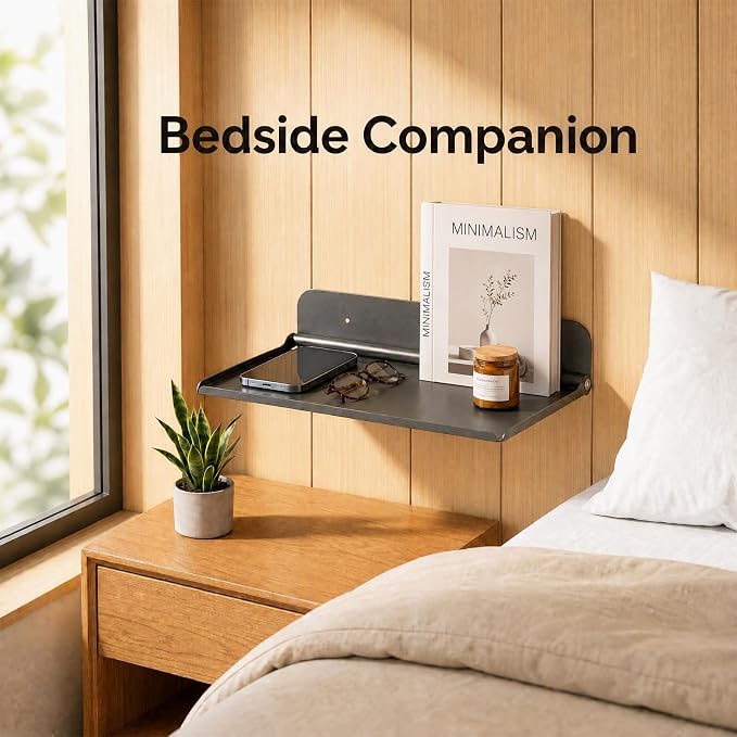 Foldable Wall Shelf, Space Saving Tray - Image 5