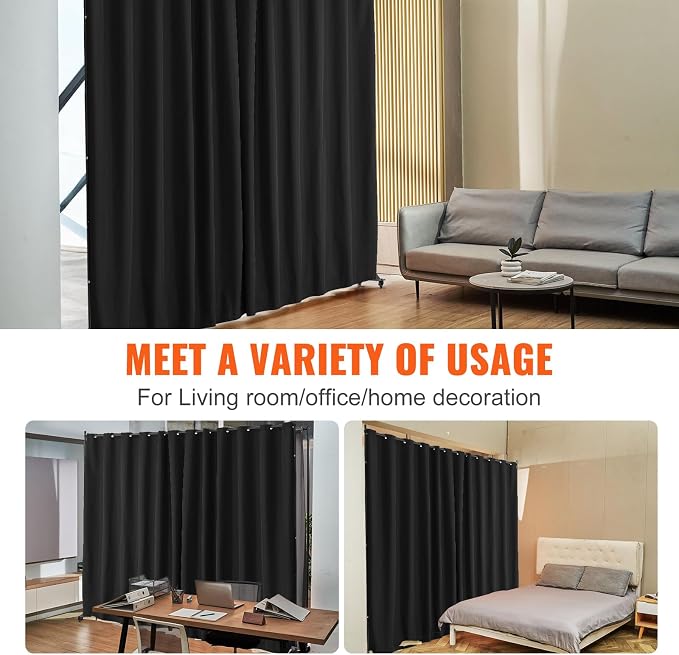 VEVOR Room Divider, Portable Panel Room Divider - Image 6