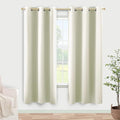 KOUFALL 72 Inch Length Curtain Panels, 50% Blackout Room Darkening Boho Modern by KOUFALL