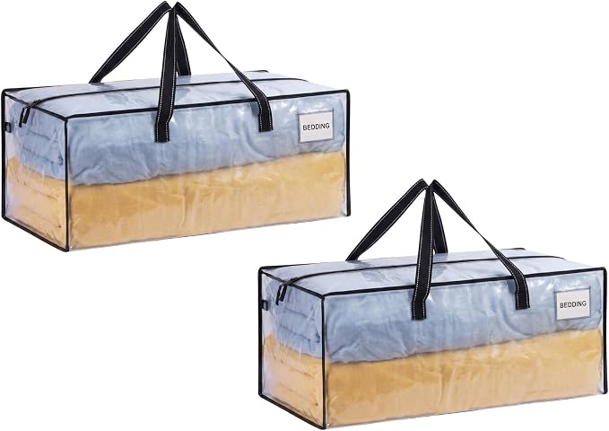 VENO Heavy Duty Moving Bags, Storage Bags, Easy Visibility, 2 Pack | Packing by Veno