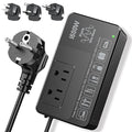 HYTED 1600W 220V to 110V Voltage Converter, Power Any American Appliances in 220-250V, Plug & Play, No Limitations, Universal Power Plug Adapter Voltage Converter US to Europe International Travel