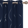 Deconovo Curtains for Living Room, Pattern Blackout Curtains 72 Inches Long | by Unknown