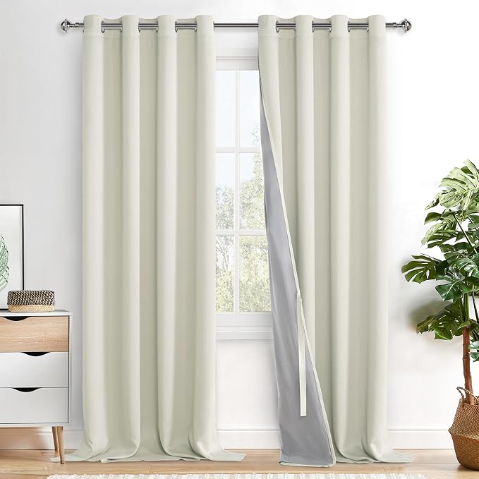 XWZO 100% Blackout Window Curtains by XWZO