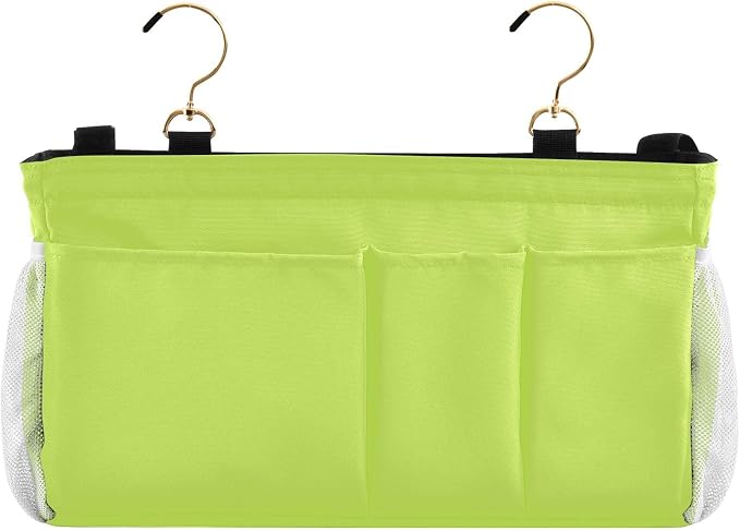 DOMIKING Neon Yellow Bedside Caddy - Image 2