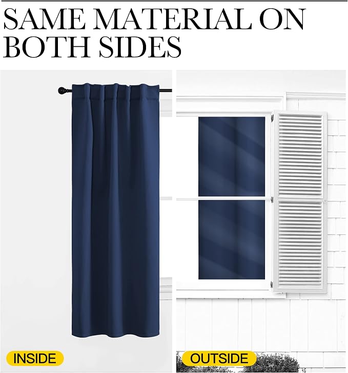 NICETOWN Vertical Blinds Window Curtain Panels - Image 6