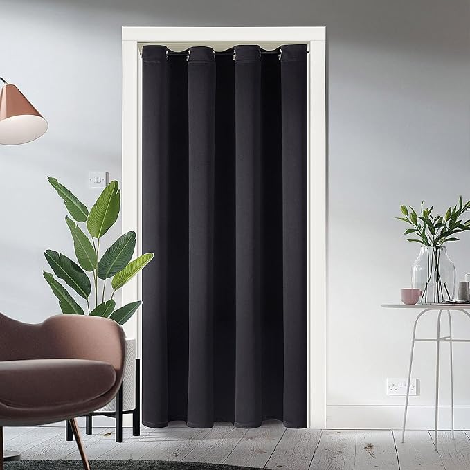 ChrisDowa Blackout Curtains Door Curtain by ChrisDowa