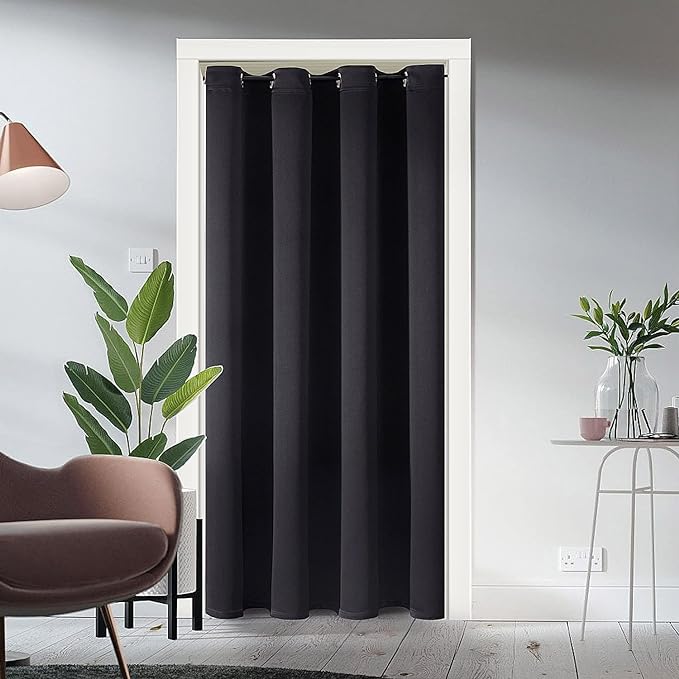ChrisDowa Blackout Curtains Door Curtain by ChrisDowa