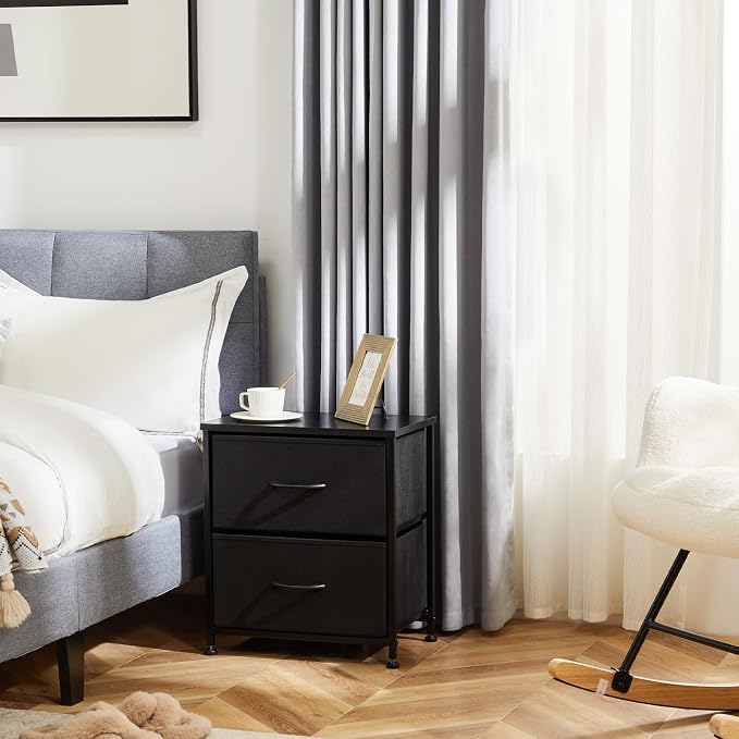 DUMOS Nightstand Set of 2, Small Dresser - Image 9