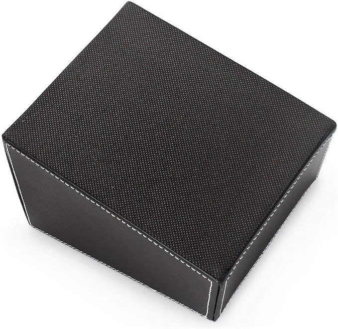 Black PU Leather Remote Controller Holder TV Guide CD Caddy Organizer - Image 6