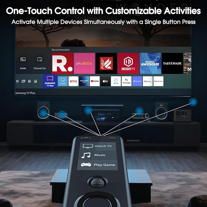 SofaBaton X1S Universal Remote Control, One Touch Activities, Customize SofaBaton APP, All-in-one Universal Remote with Hub