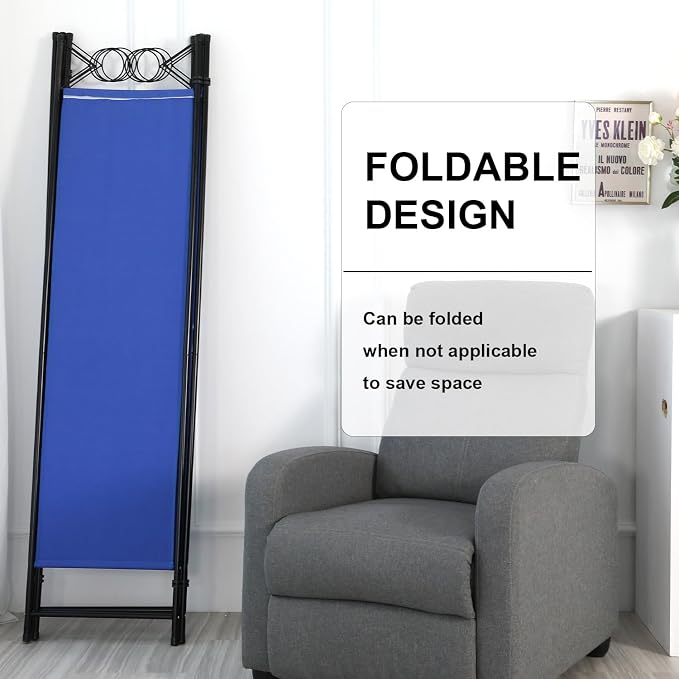Room Divider 4 Panels 6FT Room Divider - Image 6