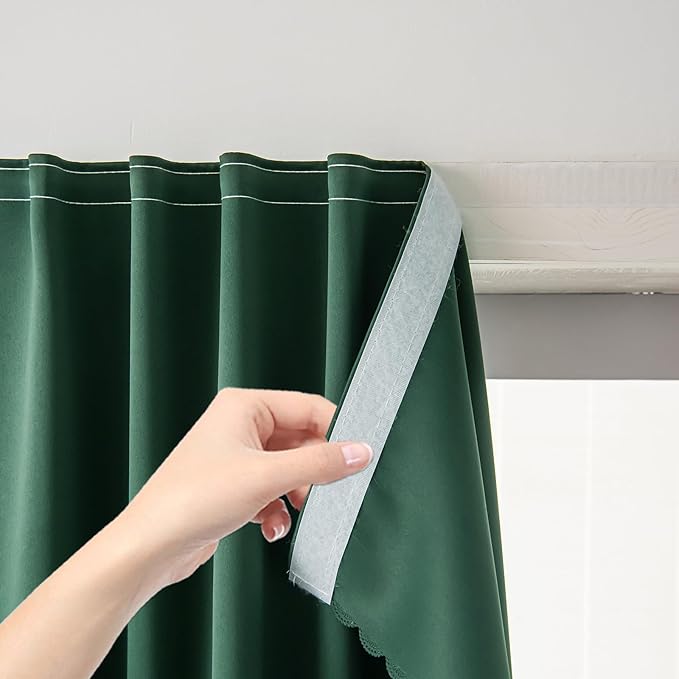 Instant Blackout Window Curtain by Sovtfides