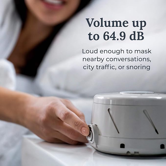 Yogasleep Dohm Classic (Gray 3 Pack) The Original White Noise Machine, Soothing Natural Sound From A Real Fan, Noise Cancelling For Office Privacy, Travel & Meditation, Sleep Therapy For Adults & Baby