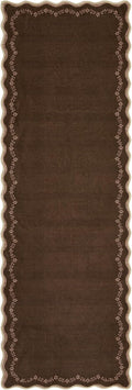 GarveeHome 2.5x8 Scalloped Washable Runner Rug Non Slip Hallway Kitchen Rug | by GarveeHome