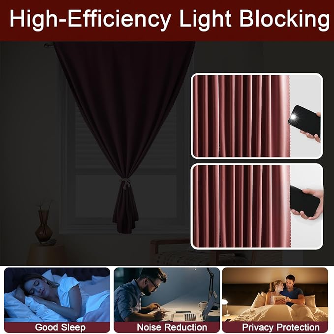 Magic Tape Blackout Curtains - Image 3