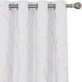 Deconovo Curtains for Living Room, Pattern Blackout Curtains 54 Inches Long | by Unknown