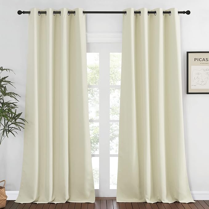 NICETOWN Blackout Living Room Curtain 108 inch Length by NICETOWN