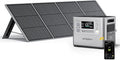 AFERIY P210 2400W Portable Power Station with 200W Solar Panel, 2048Wh LiFePO4 Battery Backup with AC & Solar Charging, Quiet Generator for Home Use, Outdoor Camping, RV, Emergency Power Supply