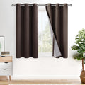 XWZO 100% Blackout Curtains 54 Inches Long by XWZO