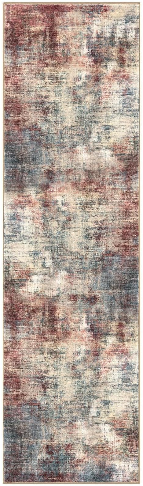 Abstract Runner Rug 3x10 Ft Washable Runners - Image 10