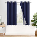XWZO 100% Blackout Curtains 54 Inches Long by XWZO