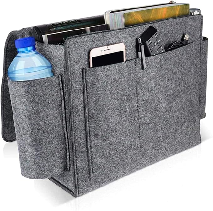 ABOOFAN Felt Bedside Organizer Bag Storage Pouch - Image 5