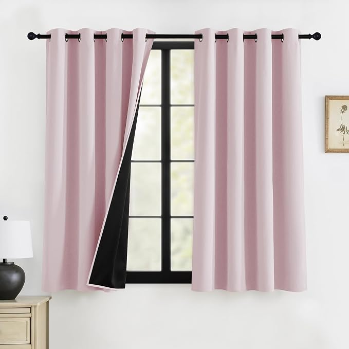 RYB HOME 100% Blackout Curtains by RYBHOME