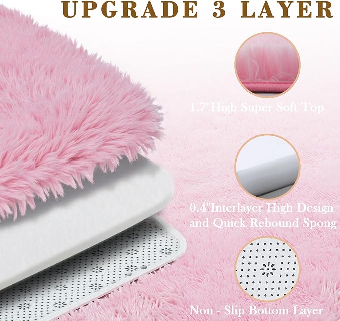 8x10 Area Rugs for Living Room, Fuzzy Plush Carpet for Bedroom Dorm Playroom - Image 5