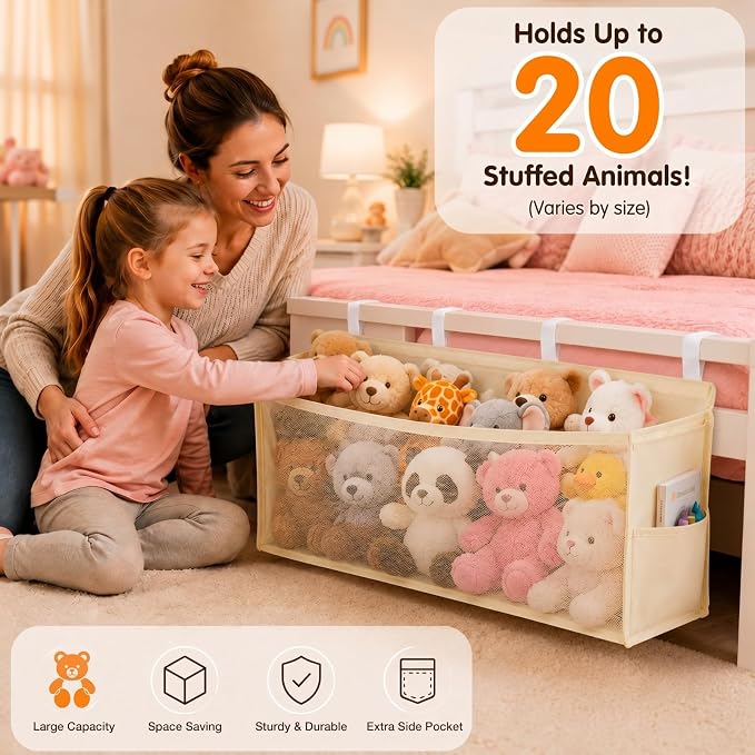Beeveer Stuffed Animal Organizer - Image 4