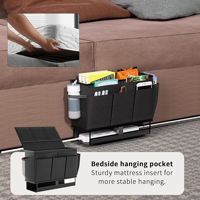 Bedside Caddy Organizer, Bed Caddy - Image 5