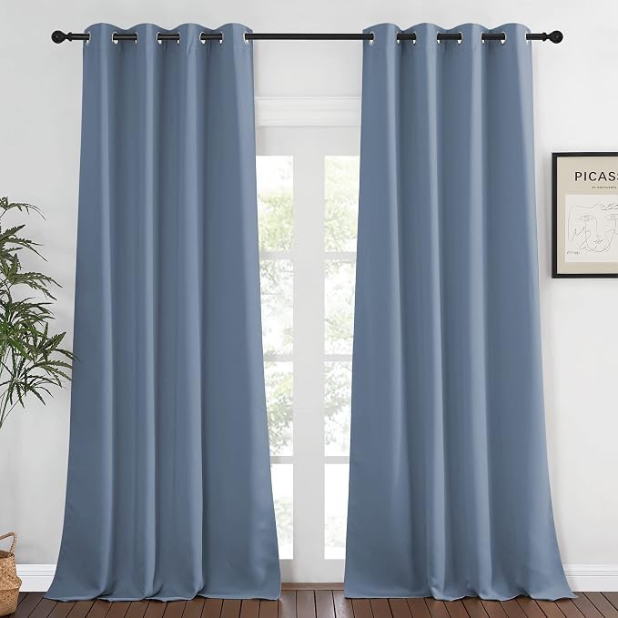 NICETOWN Extra Long Room Darkening Drape by NICETOWN