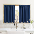 RYB HOME RV Curtains for Camper Windows, Mini Small Blackout Curtain Tiers | by RYBHOME