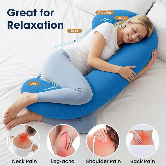 TranquilRelax C Shaped Body Pillow - Image 3