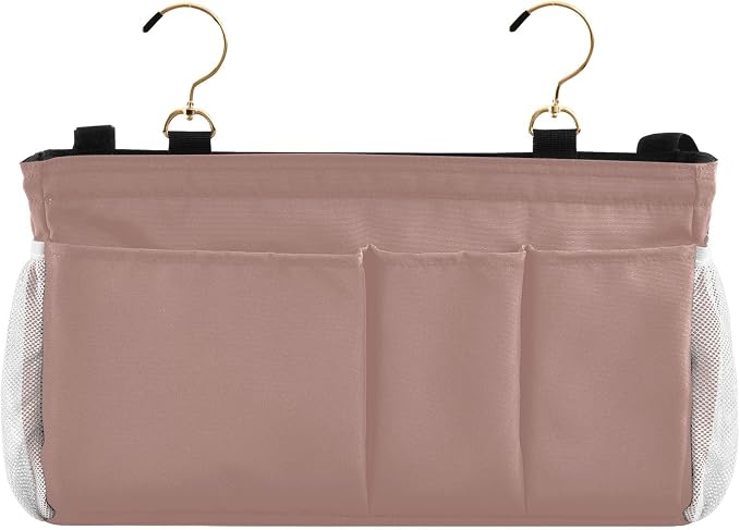 DOMIKING Rose Gold Bedside Caddy - Image 2