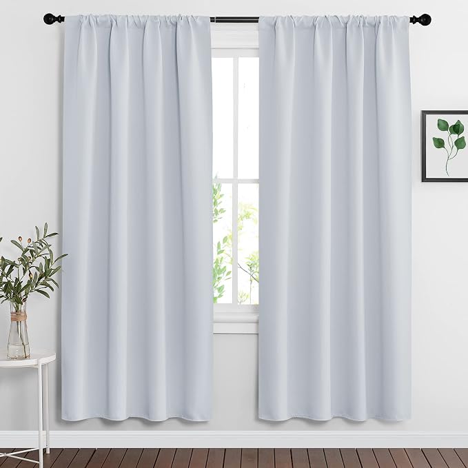 RYB HOME Curtains for Bedroom Living Room Nursery Office 72 inches Long | by RYBHOME