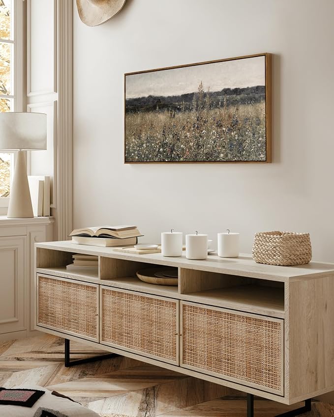 InSimSea Extra Large Framed Vintage Wall Art, Living Room Country Farmhouse - Image 4