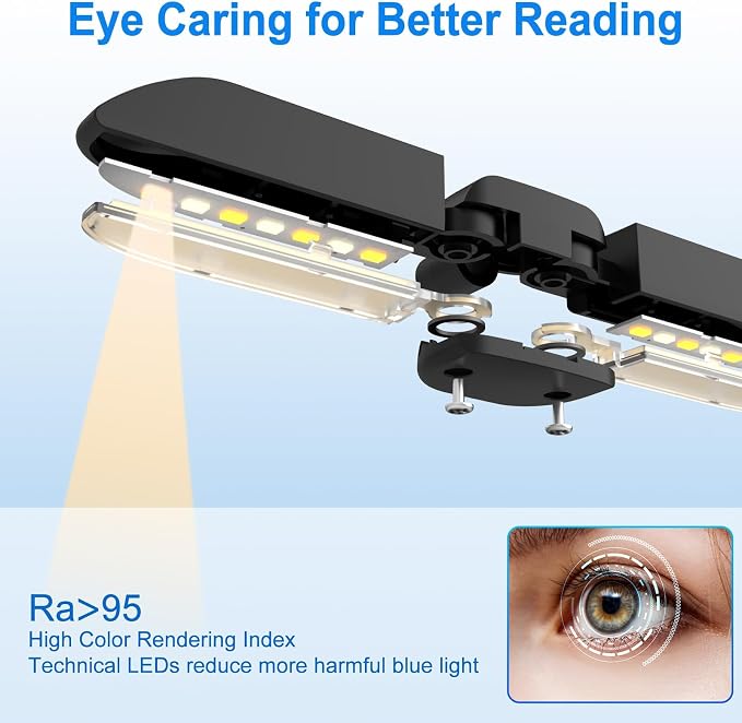 Vekkia 14 LED Rechargeable Book Light - Image 2