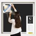 Vanten Upgraded Blackout Curtains, 100% Blackout Material by Vanten