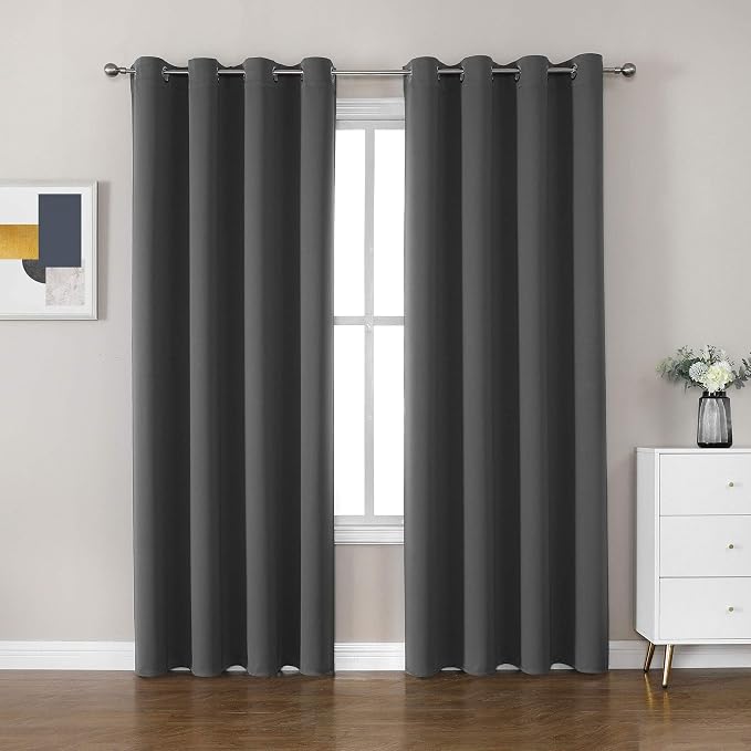 CUCRAF Blackout Curtains for Bedroom by CUCRAF