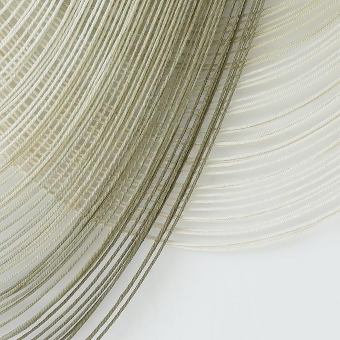 Macrame Wall Hanging Boho Tapestry Dip Dyed Ombre Moss Green 57"W*39"L | - Image 6