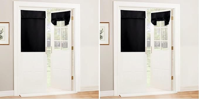 RYB HOME Blackout French Door Window Curtains by RYBHOME