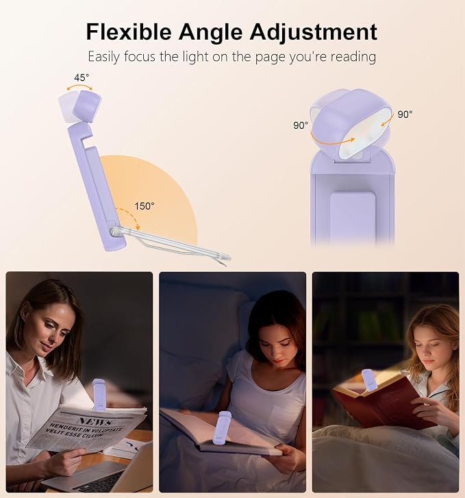 Gritin Reading Light, Rechargeable Book Light - Image 5