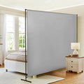 Room Divider Single Panel, Fabric Portable Privacy Screen Wall Divider by JAUZVIL