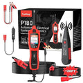 Circuit Breaker Finder Tool, Battery Tester, AC DC Voltage Tester, Fuel Injector Tester, 9V-30V Automotive Circuit Tester with 40FT Cable, P180