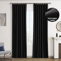 Joywell 100% Blackout Linen Curtains 84 Inches Long by Joywell